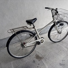 無印良品26インチ自転車の画像