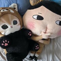 ドラえもんなど大きめなぬいぐるみの画像