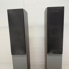 未使用品保管品　CAV　DP10　スピーカー　2台セット　木目調の画像