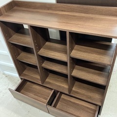 2508-786 オープン本棚 キズ 汚れありの画像
