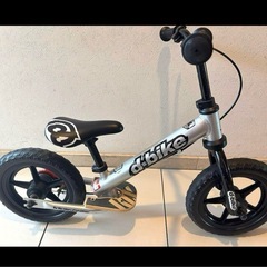 d-bike シルバー　アイデス　バランスバイク　子供用自転車　キックバイク　　　ストライダーの画像