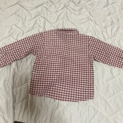 キッズ　長袖ワイシャツの画像