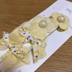 ベビー　1歳　ヘアアクセ　バンド　ヘアクリップの画像