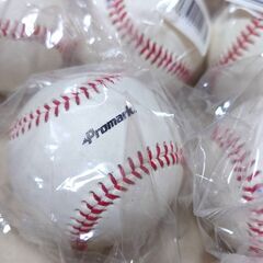 【配送可】PROMARKプロマーク 個包装新品未開封 硬式野球 練習球9個セット 9球 SAKURAIBASEBALLの画像