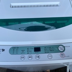 動作品です！ヤマダ電機 全自動洗濯機 4.5キロ 2016年製 中古品になりますの画像