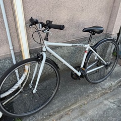 至急！　クロスバイク　700c  新品購入後数回のみの画像