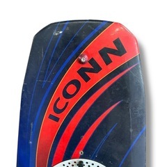ICONN JEREMY KOVAK モデル ウェイクボード 144cm Hyperlite PowerBoot AirShock Plate ビンディング付き の画像