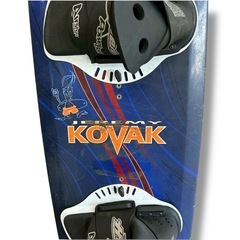 ICONN JEREMY KOVAK モデル ウェイクボード 144cm Hyperlite PowerBoot AirShock Plate ビンディング付き の画像
