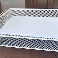 IKEAスタッキングレタートレー2段の画像