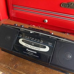 2電源パナソニックラジカセの画像