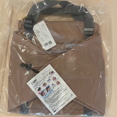 【新品・タグ付き】 レジカゴリュック　ファンケル　ピンク系　エコバッグの画像