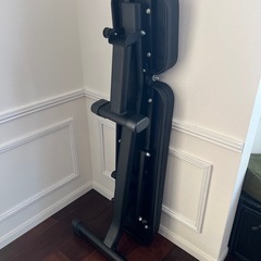 [リーディングエッジ] トレーニングベンチ マルチポジションベンチ 耐荷重300kg 角度調整 折り畳み式 シート補強フレームの画像