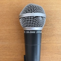 【あげます】ダイナミックマイク　CUSTOMTRY CM-2000の画像