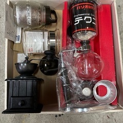 サイフォン, ティーセット, コーヒー作るのとお茶作る商品のセット, の画像