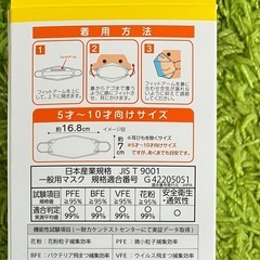 こども用 口元空間広々　立体マスク 個包装　29枚入
の画像