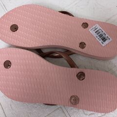 havaianas ハワイアナス ビーチサンダル 23㎝ ピンクの画像