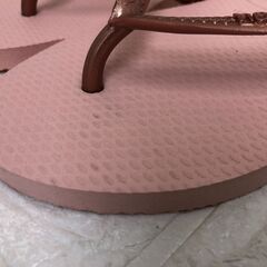 havaianas ハワイアナス ビーチサンダル 23㎝ ピンクの画像