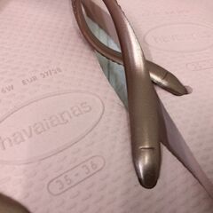 havaianas ハワイアナス ビーチサンダル 23㎝ ピンクの画像