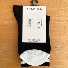 【100円】カルバンクライン　靴下　女性用　新品未使用の画像