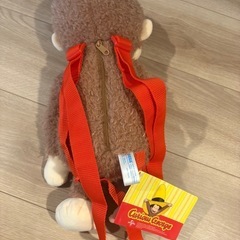 おさるのジョージ　ぬいぐるみリュック　新品の画像