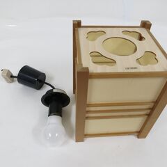 National ナショナル 白熱灯照明器具 ペンダントライト LB16958T 和風 木枠＆和紙の画像