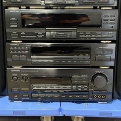 早い者勝ち！ KENWOOD レトロオーディオセット スピーカー音出しOK 現状渡しの画像