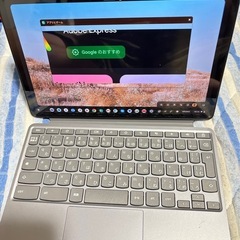 Lenovo Chromebook クロームブック Duet  LNV CB Duet 11M889 - Type 83HH 11インチ MediaTek Kompanio 838 プロセッサー​搭載 メモリ8GB eMMC 128GB 重量1.0kg 83HH000TJP パソコン の画像