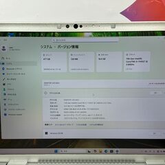 JC07118 軽量 16GB・512GB CF-FV1 第11世代 14.0型 QHD レッツノート　高性能の画像