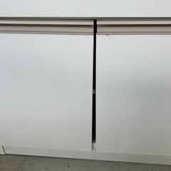 キッチンレンジ台 ホワイト 90cm幅 食器収納・炊飯器スライド棚付きの画像