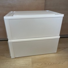 引き出し収納ケース2つの画像