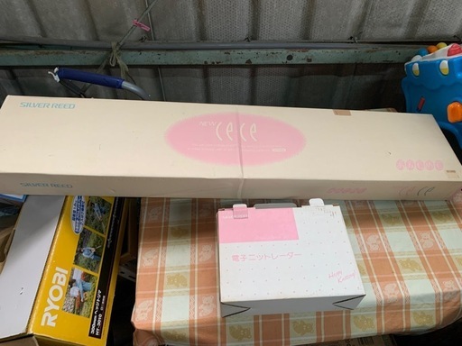 シルバー電子網機　シルバー編み機　ニットレーダー　セット