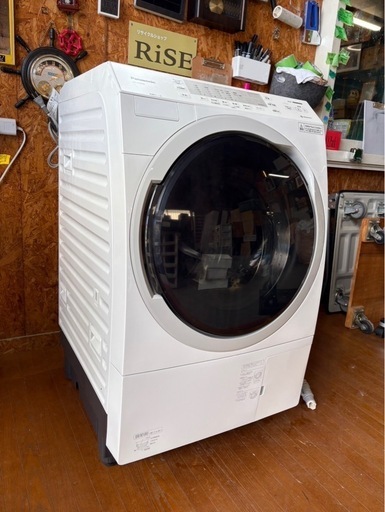 H2701   Panasonic パナソニック　ドラム式洗濯機　2021年　10kg/6kg 取説付き