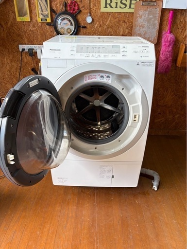 H2701   Panasonic パナソニック　ドラム式洗濯機　2021年　10kg/6kg 取説付き