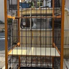 キャットケージ 猫用ケージ 幅 87cm × 奥行 61cm × 高さ 130cmの画像