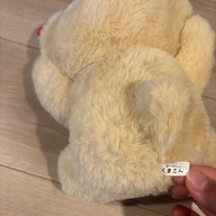 新品未使用タグ付き　クマのぬいぐるみの画像