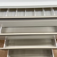 ニトリ　レンジボード　ホワイト　程度ABの画像