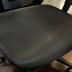 ニトリ　ワークチェア　ランツァBKの画像