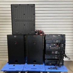 早い者勝ち！ KENWOOD ケンウッド レトロ システムコンポ スピーカー音出しOK 現状渡し の画像