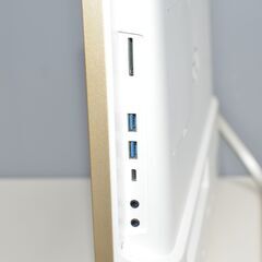 中古一体型パソコン 富士通 FH77/B1 Windows11+office 高性能i7-7700HQ/爆速SSD512GB+HDD1TB/メモリ8GB/23.8インチ/カメラ/DVDマルチ搭載の画像