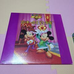 ミッキーの王子と少年　VHS　レーザーディスク　2点セットの画像