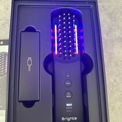 【美品】Brighte ELEKIBURUSHI＋　スカルプブラシ、パック2枚セット★即日引き渡し可能の画像