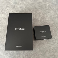 【美品】Brighte ELEKIBURUSHI＋　スカルプブラシ、パック2枚セット★即日引き渡し可能の画像