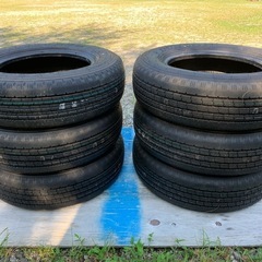 新車外し　195/75R15  6本  ダンロップ