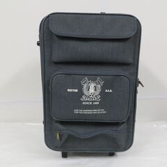 POLO CLUB ポロクラブ キャリーバッグ スーツケース 2輪 グレー 幅39cm×奥行27cm×高さ62cm～101.5cm の画像