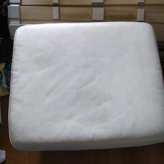 大塚IDC本革オットマン美品の画像
