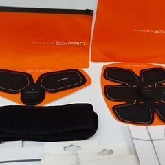 【恵庭】☆中古品☆SIXPAD Abus Fit&BodyFit アブズ＆ボディセット 旧式 PayPay支払いOK！の画像