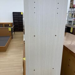 【リユースのサカイ野々市店】本棚 白 相 W(幅)61×D(奥行き)31×H(高さ)87 ※クリーニング済みの画像