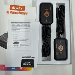 【新品 未使用】HDMI WIFI 無線化 送信機、受信機セット 最長 30mの画像
