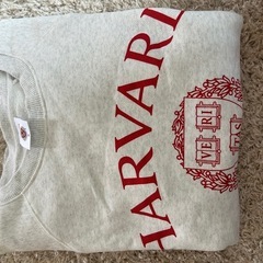 HARVARD ロゴ スウェット グレーの画像
