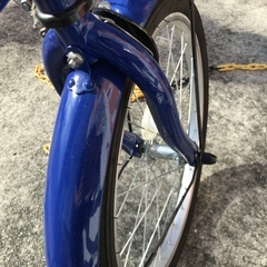 ⭐︎ドリーム2号館⭐︎ 折りたたみ自転車 Folding Bicycle/20インチ折りたたみ/青の画像
